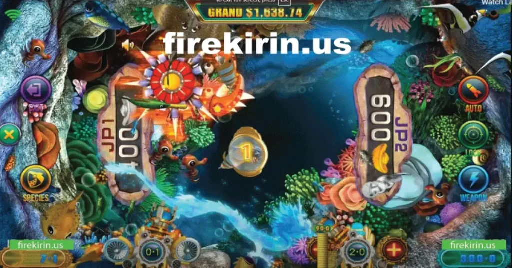 firekirin graphics in gameplay